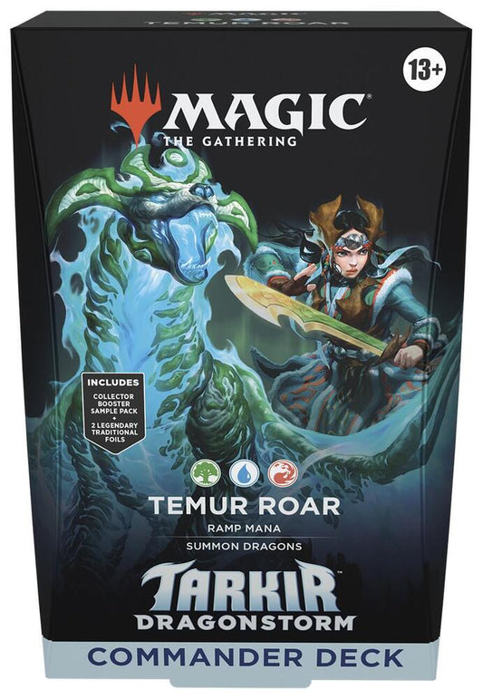 Magic the Gathering CCG: Tarkir - Dragonstorm Commander Deck - Temur Roar