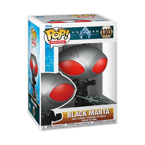 Funko Pop! Aquaman and the Lost Kingdom: Black Manta with Trident #1303