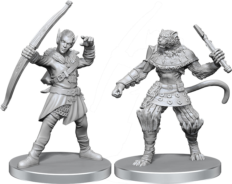 Pathfinder Deep Cuts: W26 Elf Hunter & Catfolk Bandit