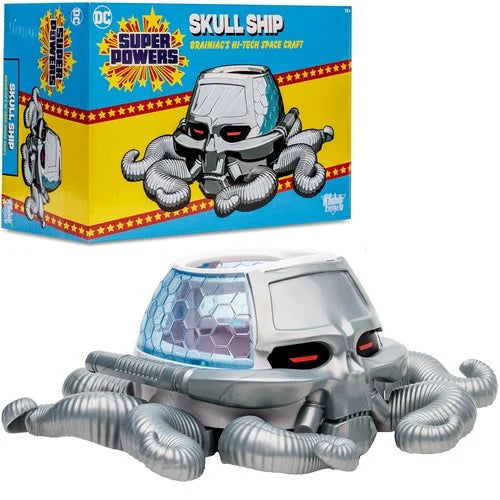 DC Super Powers - Skull Ship Brainiac's Hi-Tech Space Craft Vehicle