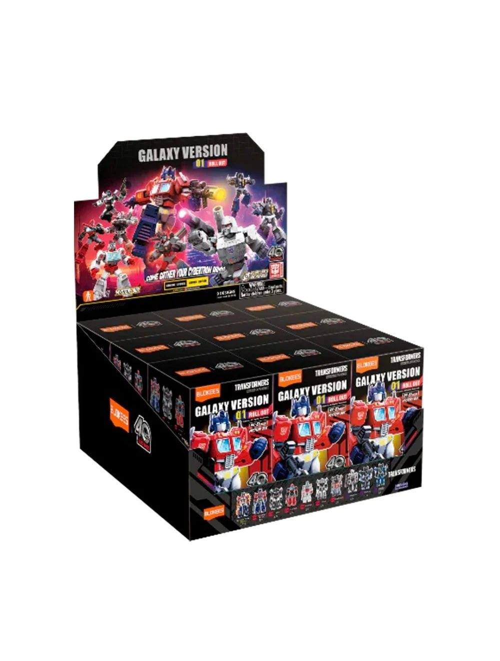 Blokees: Transformers: Galaxy Version 01: Roll Out- Blind Box Mini Model Kit