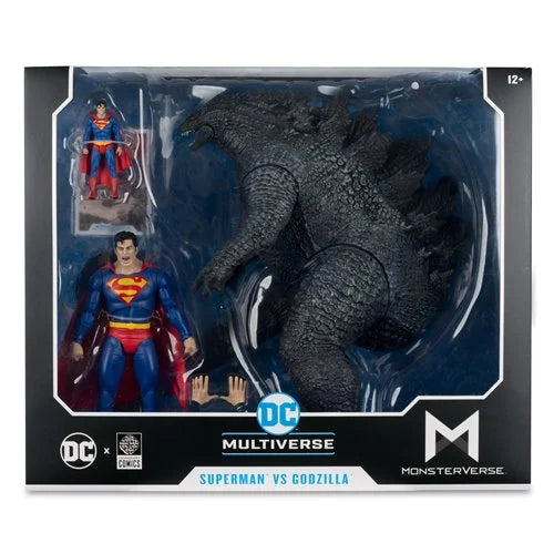 DC Multiverse - Superman vs. Godzilla Megafig 7-Inch Scale Action Figure 2-Pack
