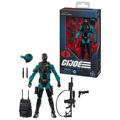 G.I. Joe - Classified Series: (187) Night-Viper 6-Inch Action Figure