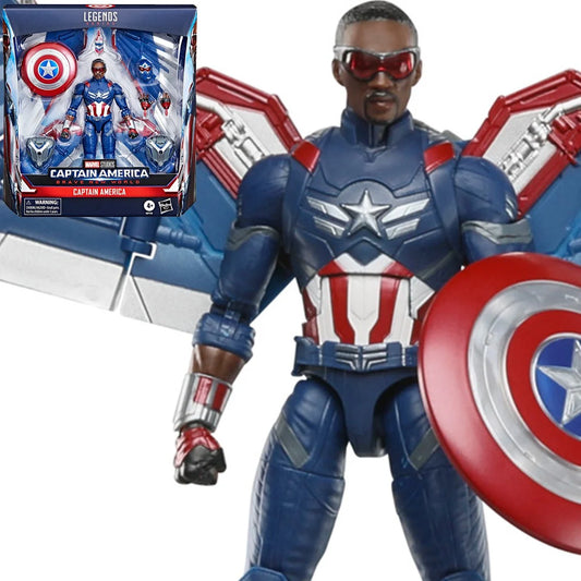 Marvel Legends - Captain America: Brave New World Captain America Deluxe 6-Inch Action Figure