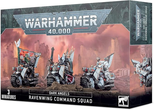 Warhammer 40k - Dark Angels: Ravenwing Black Knights / Command Squad (44-11)