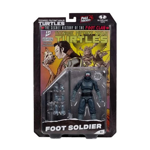 Page Punchers: Teenage Mutant Ninja Turtles - Foot Soldier 5-Inch Action Figure with Comic Book