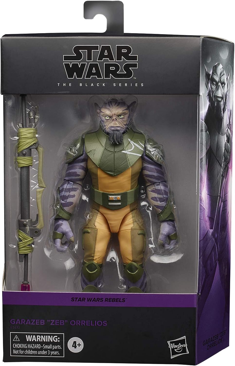 Star Wars: Black Series: Rebels - Garazeb "Zeb" Orrelios 6-Inch Action Figure