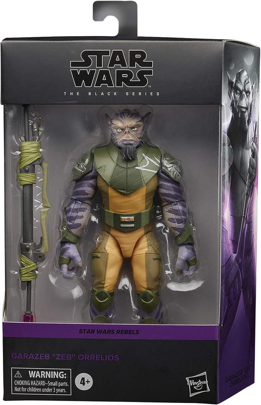 Star Wars: Black Series: Rebels - Garazeb "Zeb" Orrelios 6-Inch Action Figure