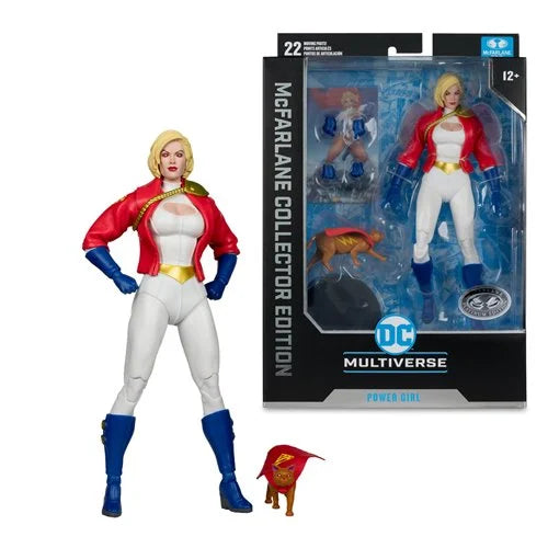 DC Multiverse - Collector Edition: Power Girl Reborn (31) 7-Inch Scale Action Figure (Platinum Edition)