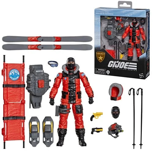 G.I. Joe - Classified Series: (Legacy Collection) Action Joe Avalanche Response 6-Inch Action Figure