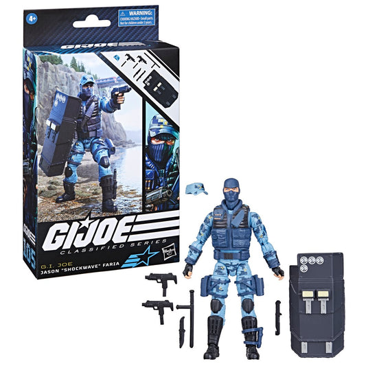 G.I. Joe - Classified Series: (105) Jason Shockwave Faria 6-Inch Action Figure