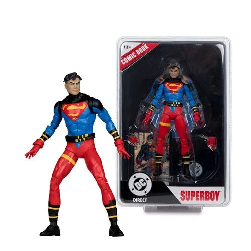Page Punchers: DC Comics - Superboy #1 Superboy 7-Inch Action Figure with Comic Book