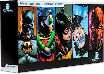 DC Multiverse - Gold Label:  Batman Family Multipack