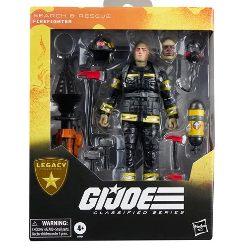 G.I. Joe - Classified Series: (Legacy Collection) Search & Rescue Firefighter 6-Inch Action Figure
