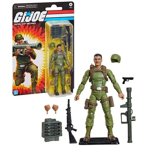 G.I. Joe - Classified Retro Cardback Series: Rafael Zap Melendez 6-Inch Action Figure