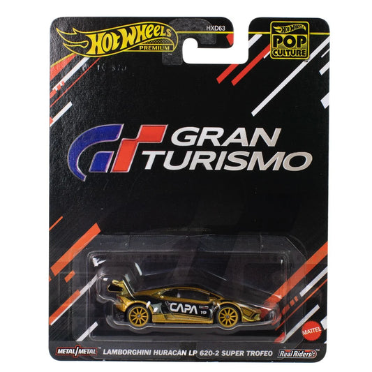 Hot Wheels: Pop Culture 2025 - Gran Turismo Lamborghini Huracan LP620-2 Super Trofeo