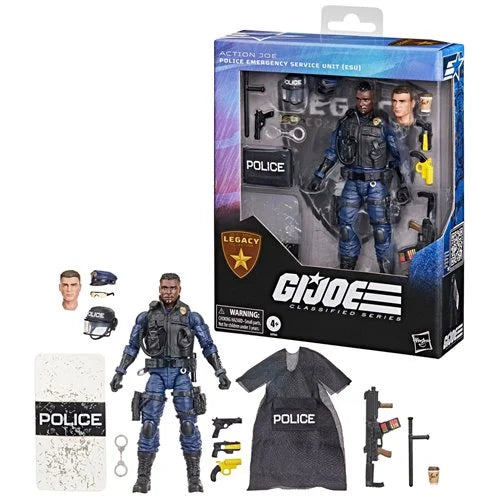 G.I. Joe - Classified Series: (Legacy Collection) Police Emergency Service Unit (ESU) 6-Inch Action Figure