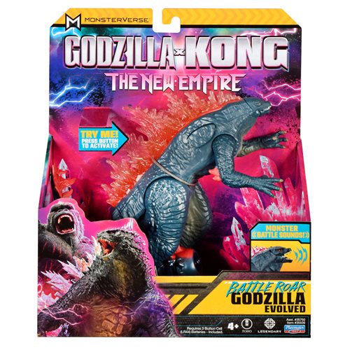 Godzilla x Kong 2- Battle Roar Godzilla Deluxe Titan 7-Inch Figure