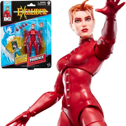 Marvel Legends - Excalibur Comics-Inspired: Phoenix (Rachel Summers) Retro Card 6-inch Action Figure