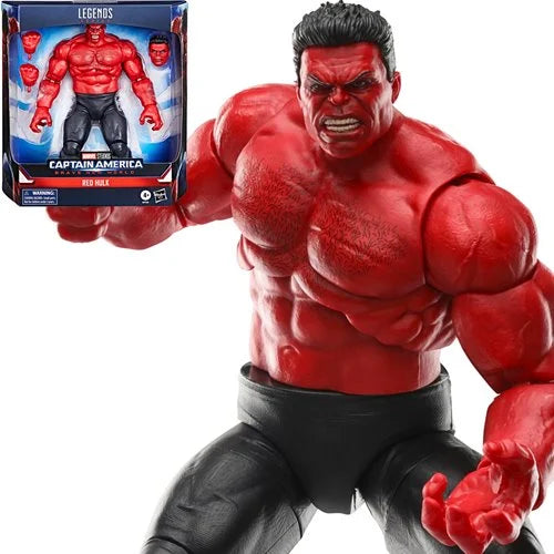 Marvel Legends - Captain America: Brave New World Red Hulk Deluxe 6-Inch Action Figure