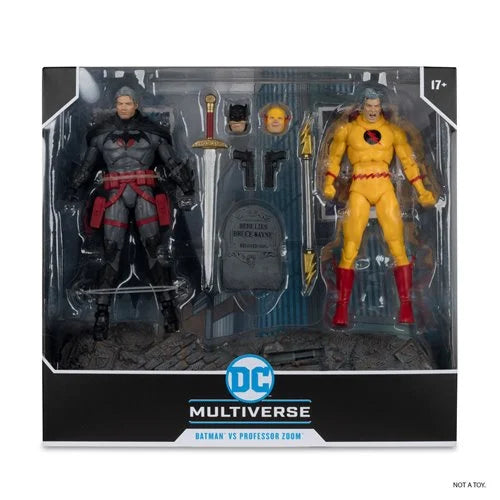 DC Multiverse - Thomas Wayne Batman and Professor Zoom Flashpoint 7-Inch Scale Action Figure 2-Pack