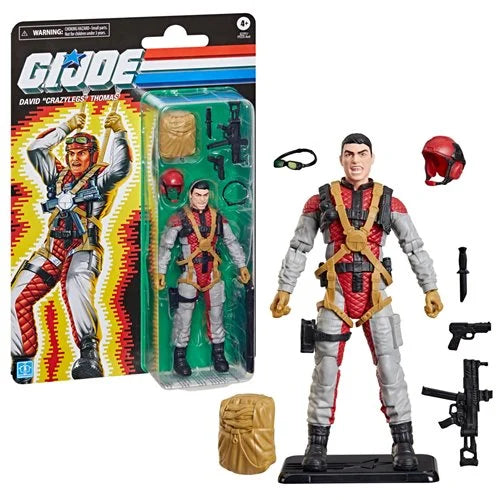 G.I. Joe - Classified Retro Cardback Series: David "Crazylegs" Thomas 6-Inch Action Figure