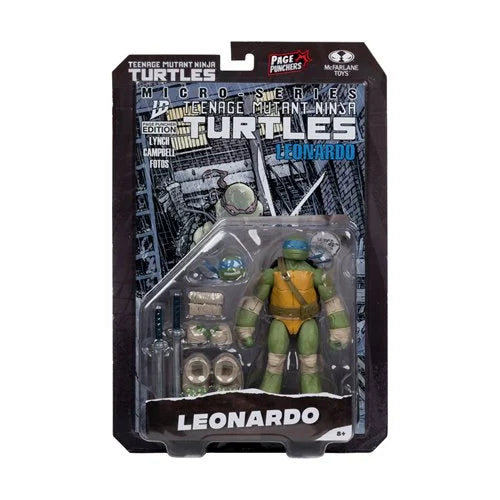 Page Punchers: Teenage Mutant Ninja Turtles - Leonardo 5-Inch Action Figure with Comic Book