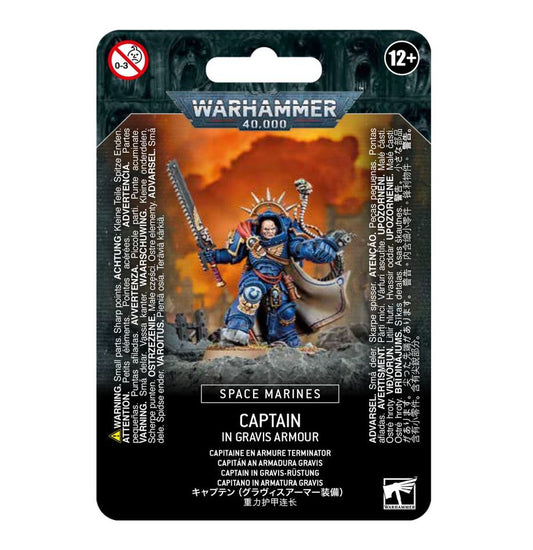 Warhammer 40k - Space Marines: Captain in Gravis Armour