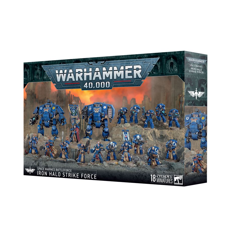 Warhammer 40k - Space Marines: Iron Halo Strike Force Battleforce Box (Christmas 2025)