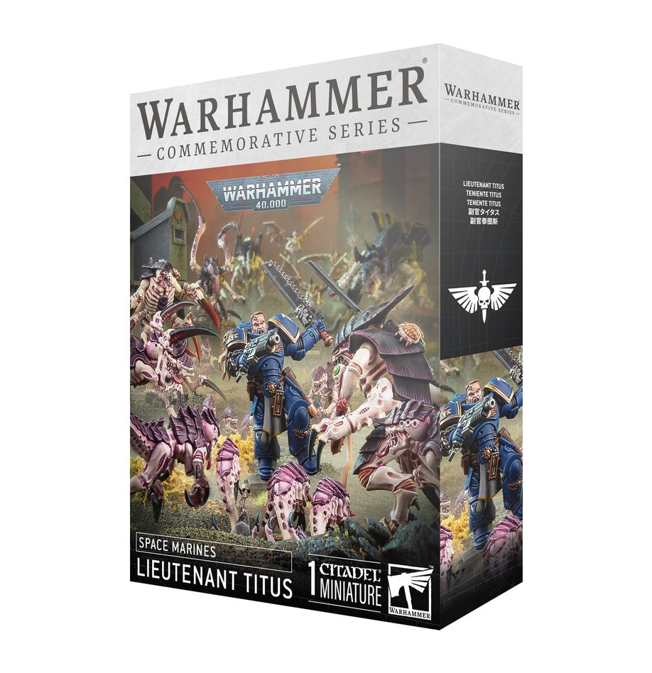 Warhammer 40k - Space Marines: Lieutenant Titus (Commemorative Series)
