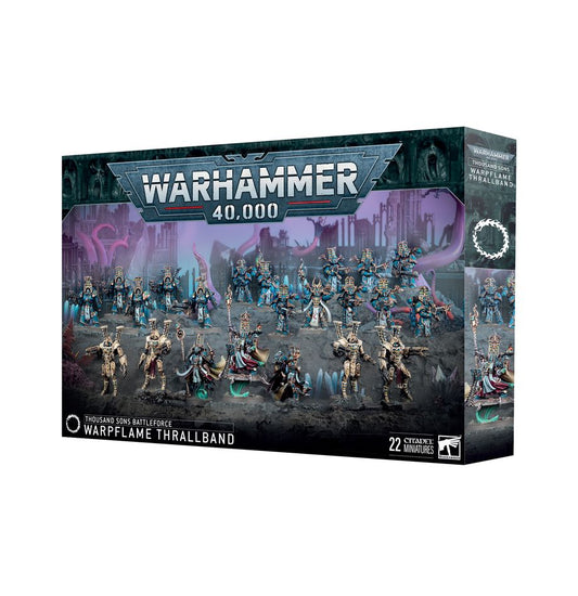Warhammer 40k - Thousand Sons: Warpflame Thrallband Battleforce Box