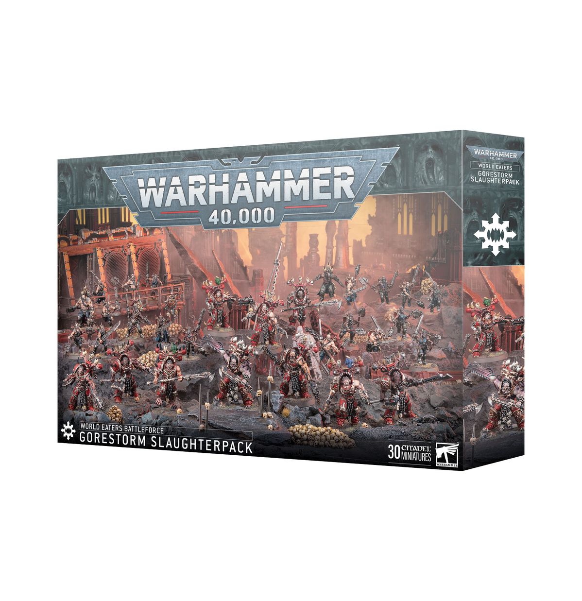 Warhammer 40k - World Eaters: Gorestorm Slaughterpack Battleforce Box