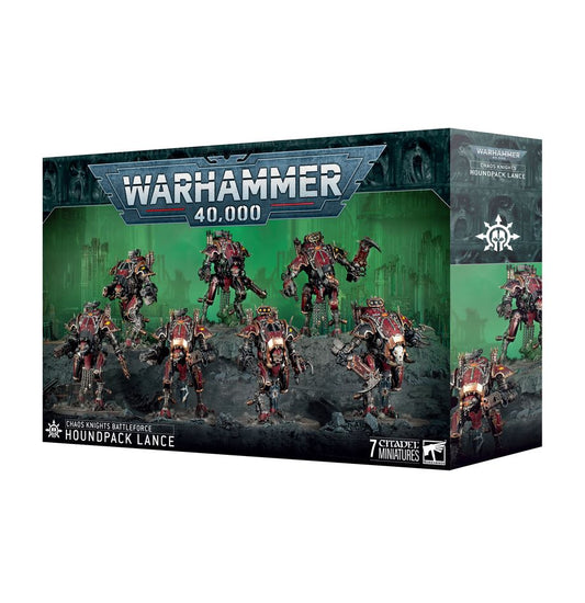 Warhammer 40k - Chaos Knights: Houndpack Lance Battleforce Box