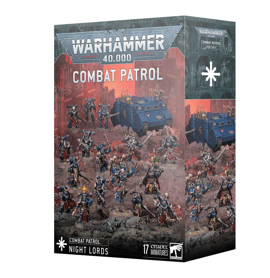 Warhammer 40k - Combat Patrol: Night Lords (Chaos Space Marines) (10th Edition)