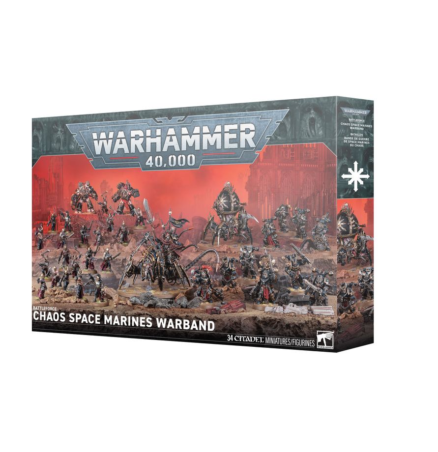 Warhammer 40k - Chaos Space Marines: Chaos Space Marines Warband Battleforce Box (11th Edition/Summer 2026)