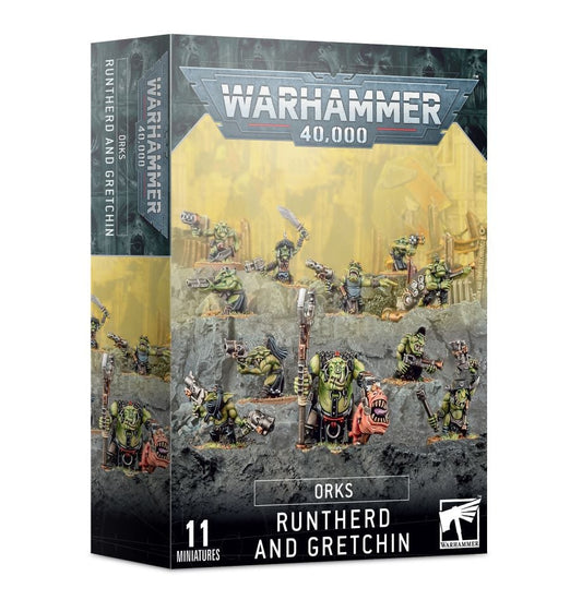 Warhammer 40k - Orks: Runtherd and Gretchin (50-16)