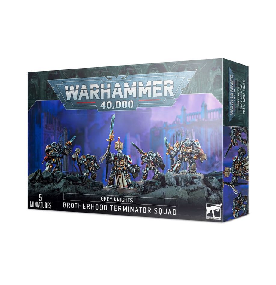 Warhammer 40k - Grey Knights: Brotherhood Terminator Squad (57-09)