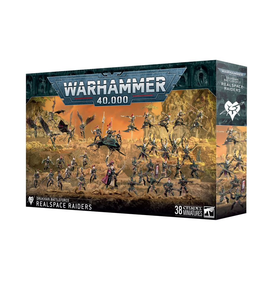 Warhammer 40k - Drukhari: Realspace Raiders Battleforce Box