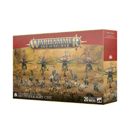 Warhammer Age of Sigmar - Maggotkin of Nurgle: Shudderblight Cyst Battleforce Box