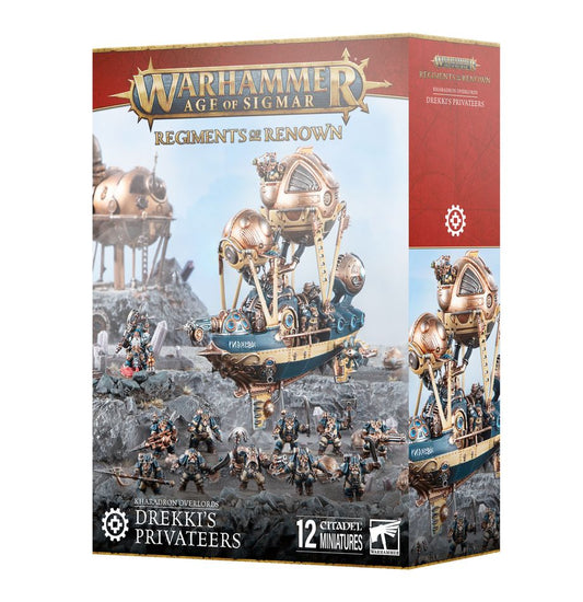 Warhammer Age of Sigmar - Regiment of Renown: Kharadron Overlords – Drekki's Privateers (4th Edition)