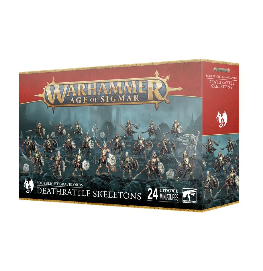 Warhammer Age of Sigmar - Soulblight Gravelords: Deathrattle Skeletons (4th Edition)