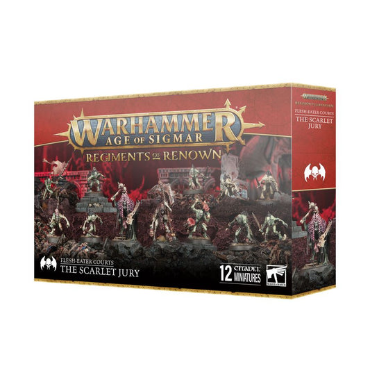 Warhammer Age of Sigmar - Flesh-Eater Courts: Regiment of Renown - The Scarlet Jury (4th Edition)