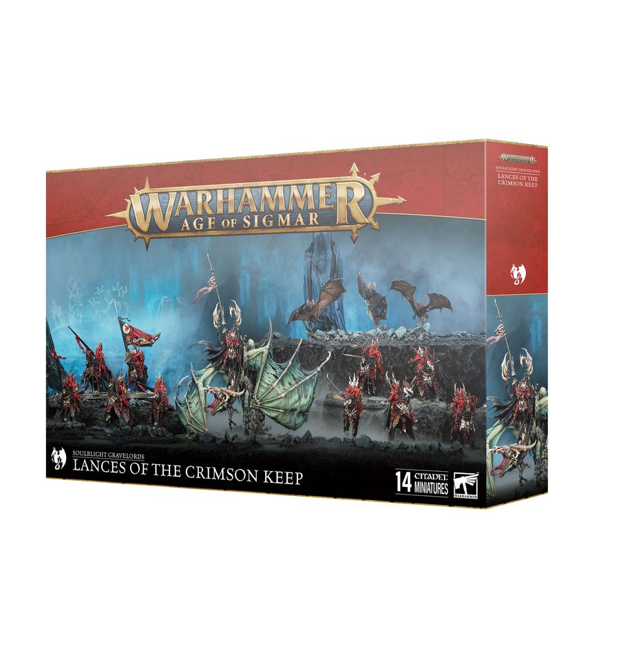 Warhammer Age of Sigmar - Soulblight Gravelords: Lances of the Crimson Keep Battleforce Box (Christmas 2025)