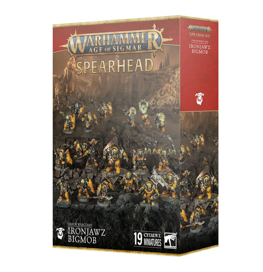 Warhammer Age of Sigmar - Spearhead: Orruk Warclans – Ironjawz Bigmob (4th Edition)