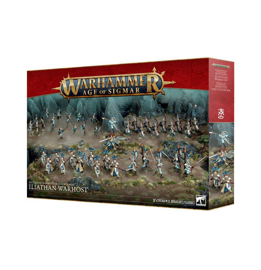 Warhammer Age of Sigmar - Lumineth Realm-Lords: Iliathan Warhost Battleforce Box (Feb 2026)