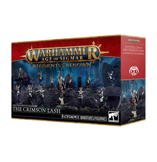 Warhammer Age of Sigmar - Regiment of Renown: Daughters of Khaine - The Crimson Lash (4th Edition) (Copy)