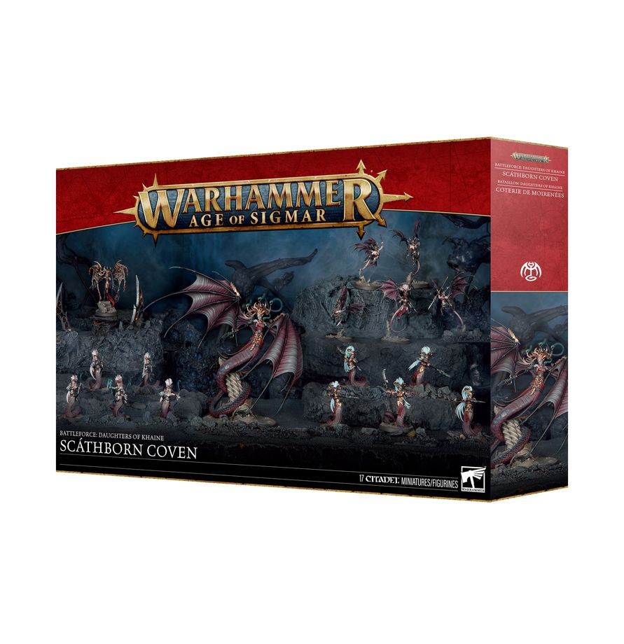 Warhammer Age of Sigmar - Daughters of Khaine: Scáthborn Coven Battleforce Box (Spring 2026)