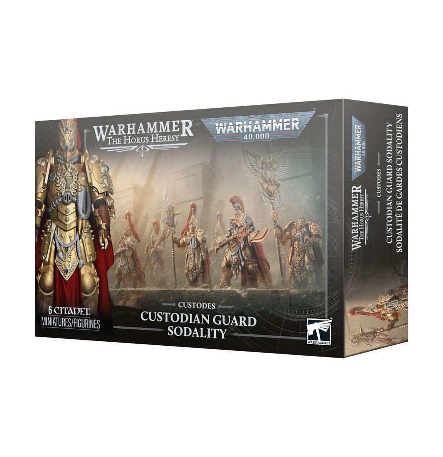 Warhammer 40k/Horus Heresy - Custodian Guard Sodality (77-04) (11th Edition)
