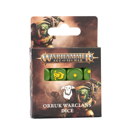 Warhammer Age of Sigmar - Dice: Orruk Warclans (4th Edition)