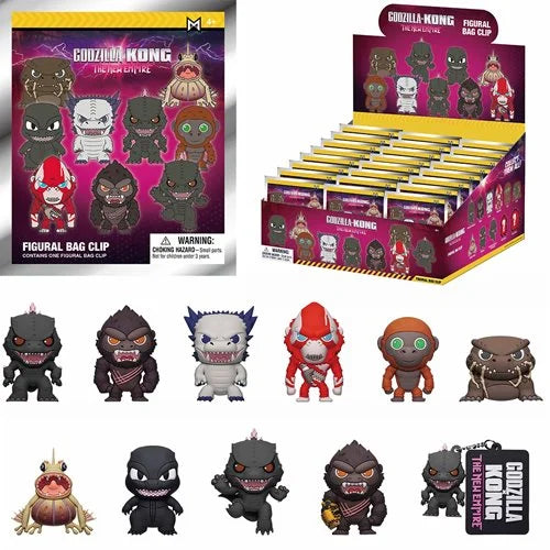 Godzilla x Kong: The New Empire: 3D Foam Bag Clip